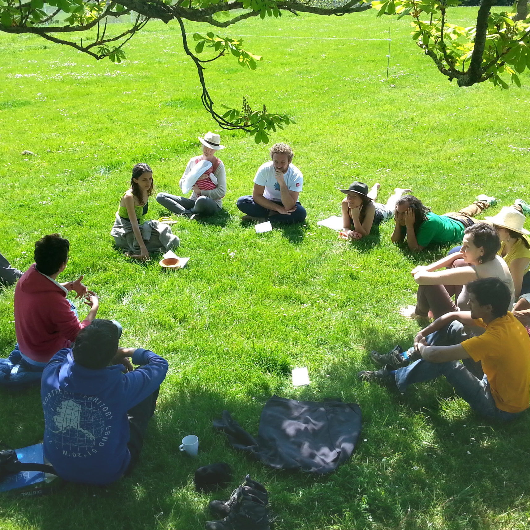 cercle discussion, groupe de travail, ecolieu